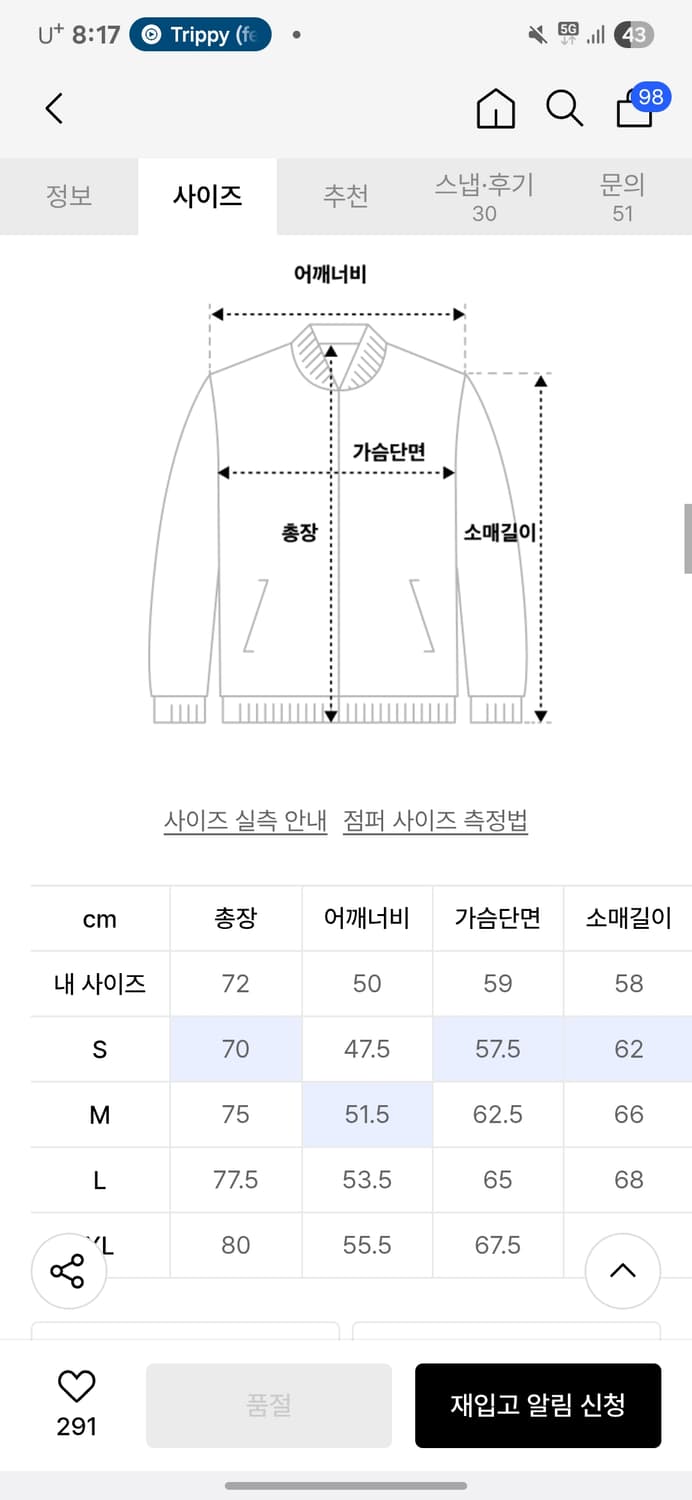 예스아이씨 레오파드 바람막이 상품이미지4