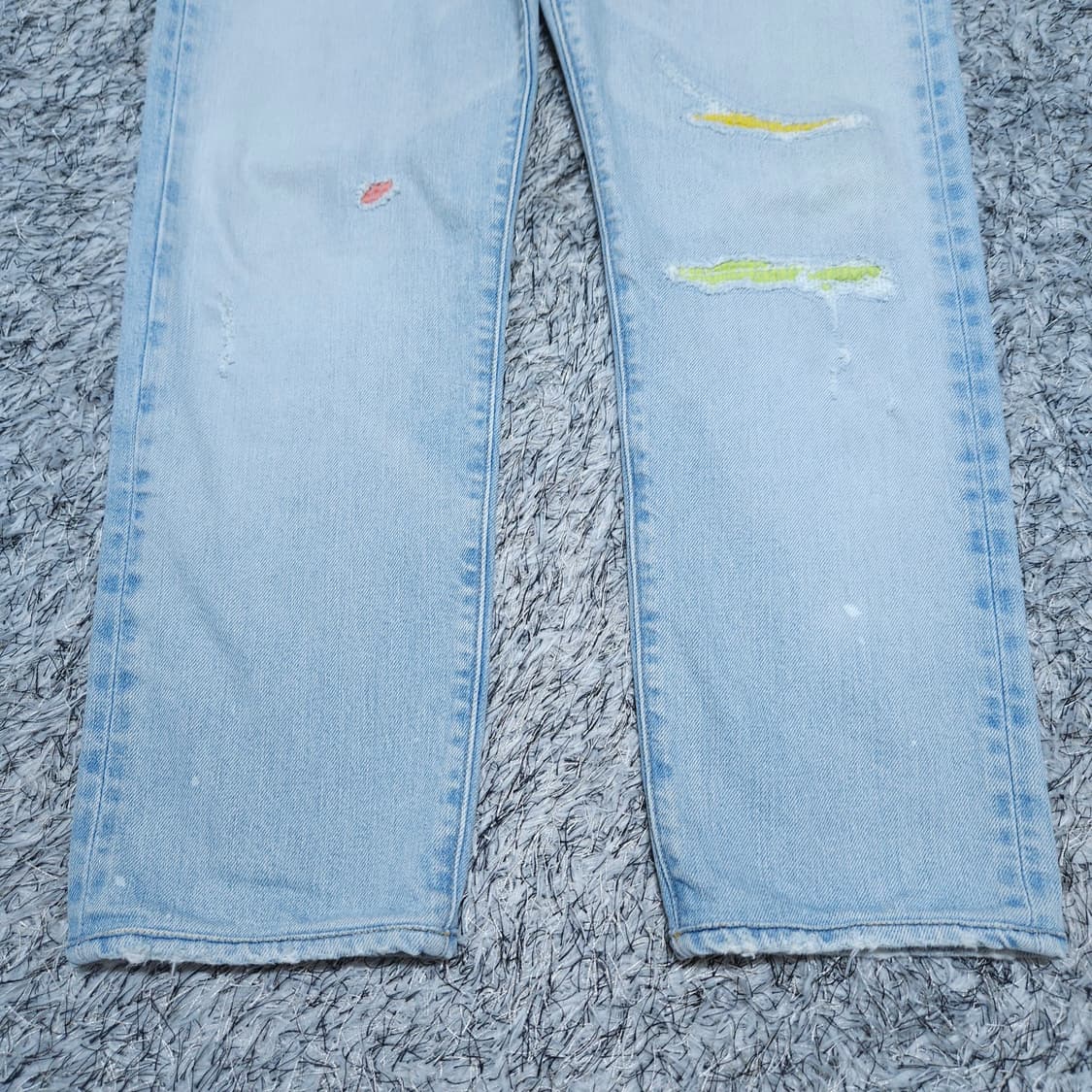 리바이스502) 30/32 빅E 연청바지 / 왕눈이샵 상품이미지3