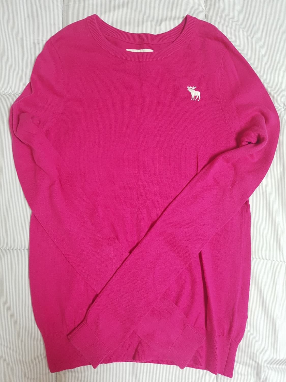 아베크롬비 핫핑크 여성 니트 상품이미지1