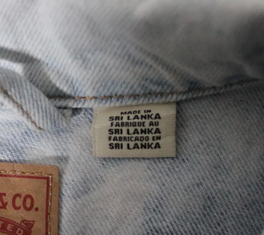 Levi’s 리바이스 플라워 아트워크 연청 데님 자켓 L017 상품이미지4