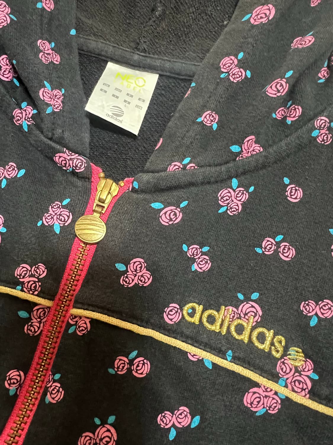 adidas neo 아디다스 로즈 후드집업 상품이미지3