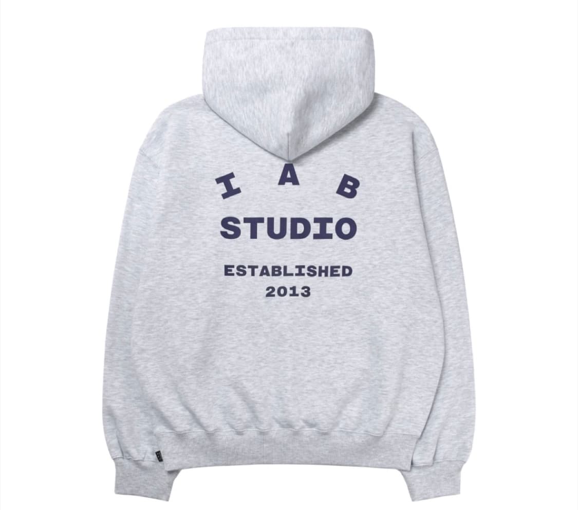 [XL] 아이앱 25 후드 그레이 네이비 상품이미지1