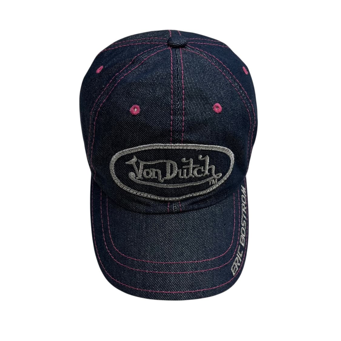 본더치 y2k 실버 데님 볼캡 상품이미지4