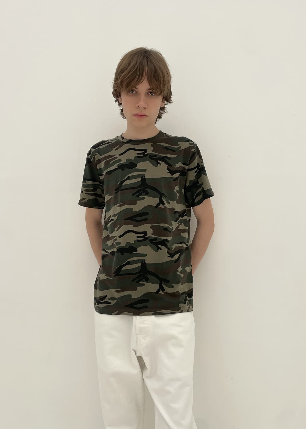 261 CAMO S/S T-SHIRT (WOODLAND) 상품이미지8
