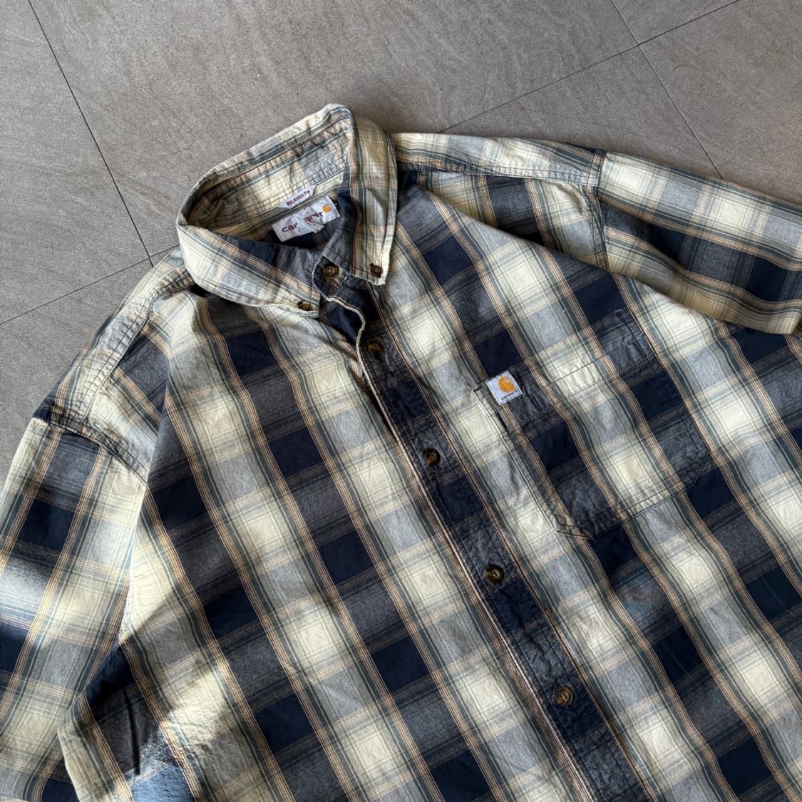 칼하트 오리지널 체크 긴팔 셔츠 상품이미지2