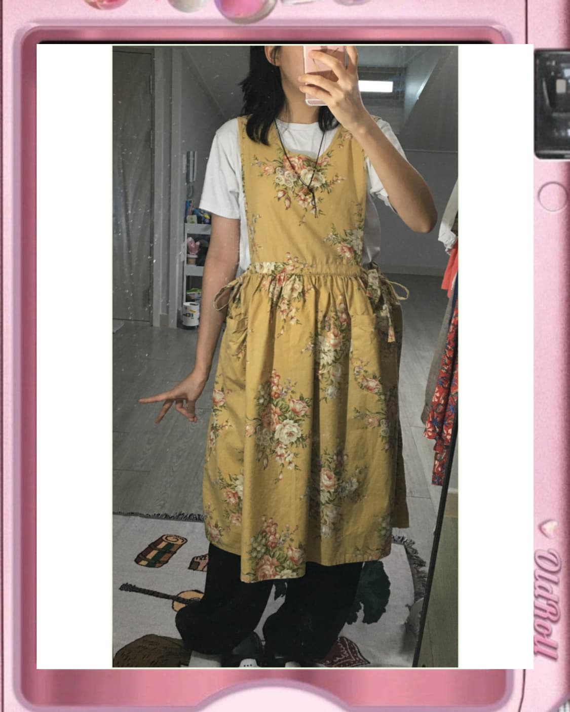 허니 플라워 에이프런 원피스🍯🐝 상품이미지6