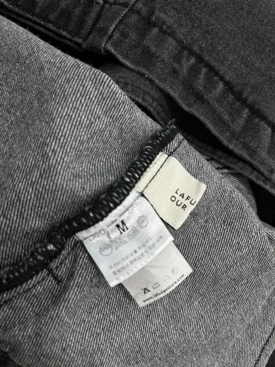 라퍼지스토어 데님 레이서 자켓/#3484 상품이미지4