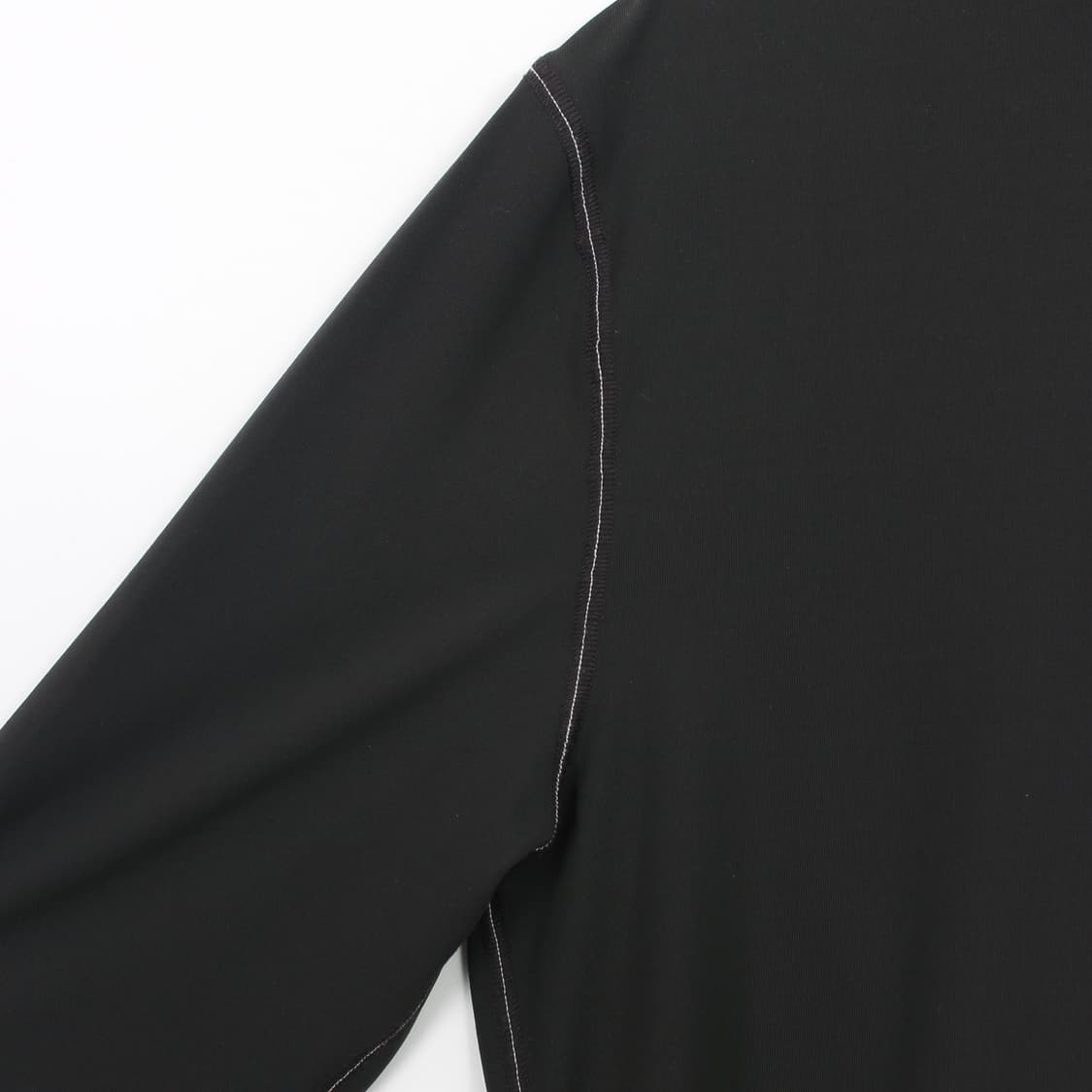 띠어리 Theory 스티치 자수 목폴라 터틀넥 블랙 티셔츠 상품이미지3