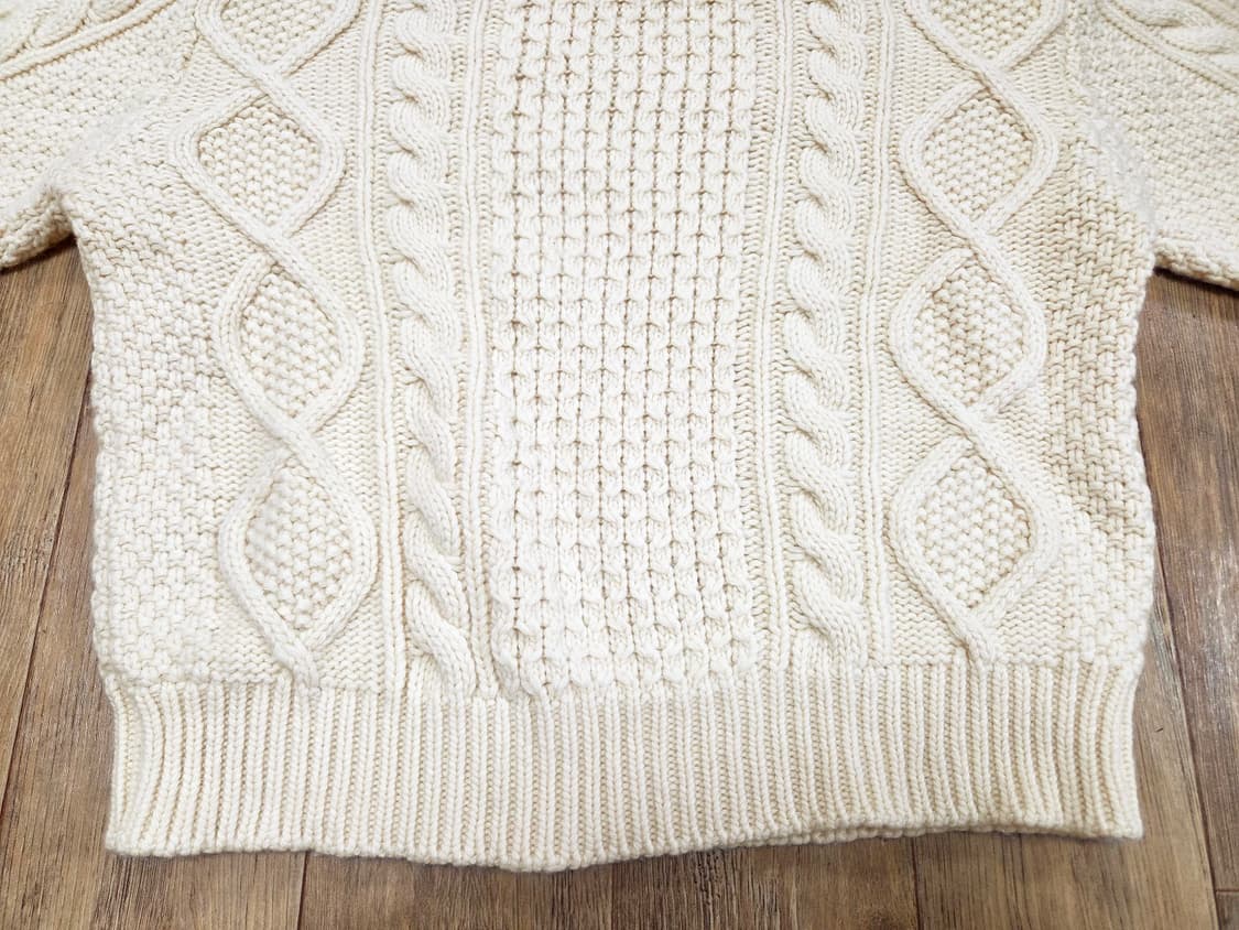 얼반하루(URBANHARU) 케이블 울니트 프리사이즈 새상품 상품이미지8