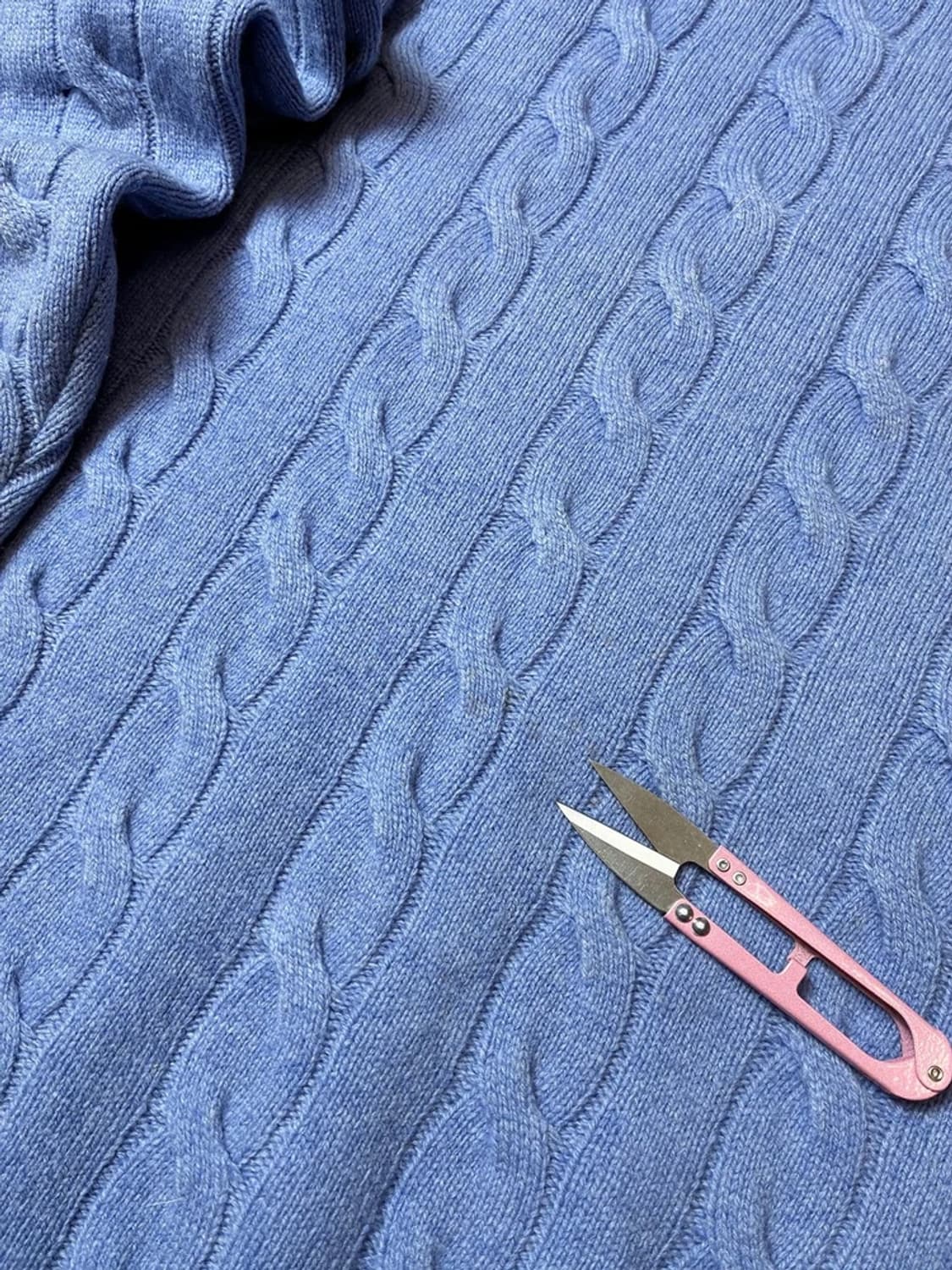 빈폴 23FW 캐시미어 블렌드 꽈배기 니트 PN7874 상품이미지5