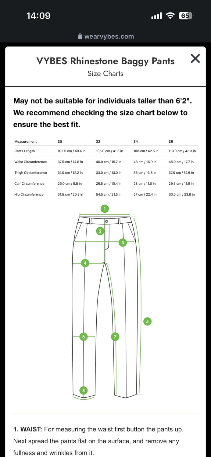 wearvybes 데님 팬츠 상품이미지3