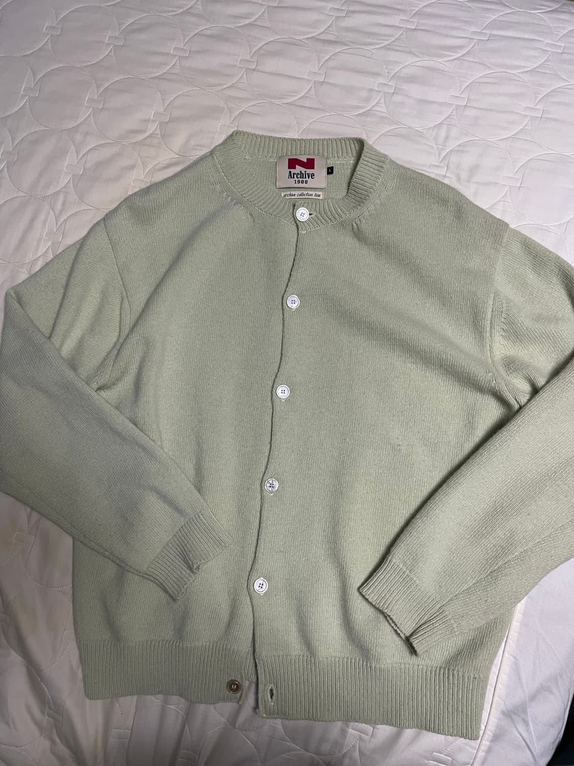 비욘드클로젯 그린 가디건 상품이미지1