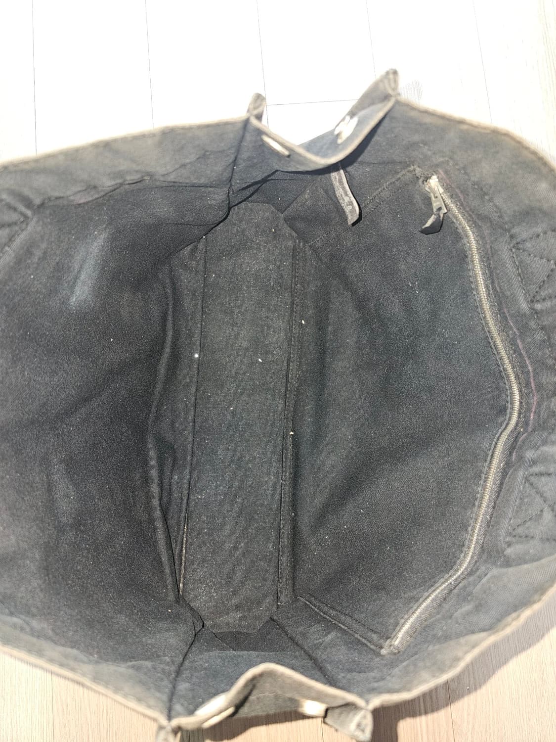 에르메스 후루토 토드백 하프 가죽 캔버스 블랙  상품이미지7