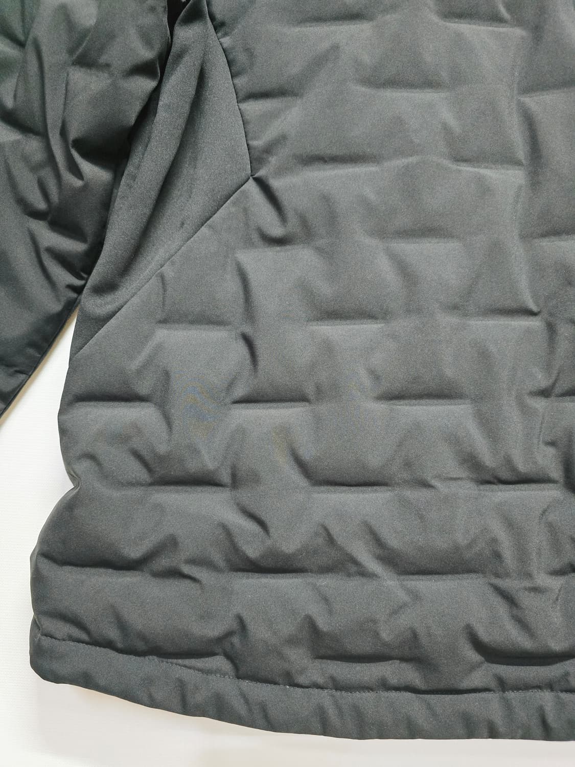 밀레 블랙 후드 구스다운패딩 자켓 100 상품이미지6