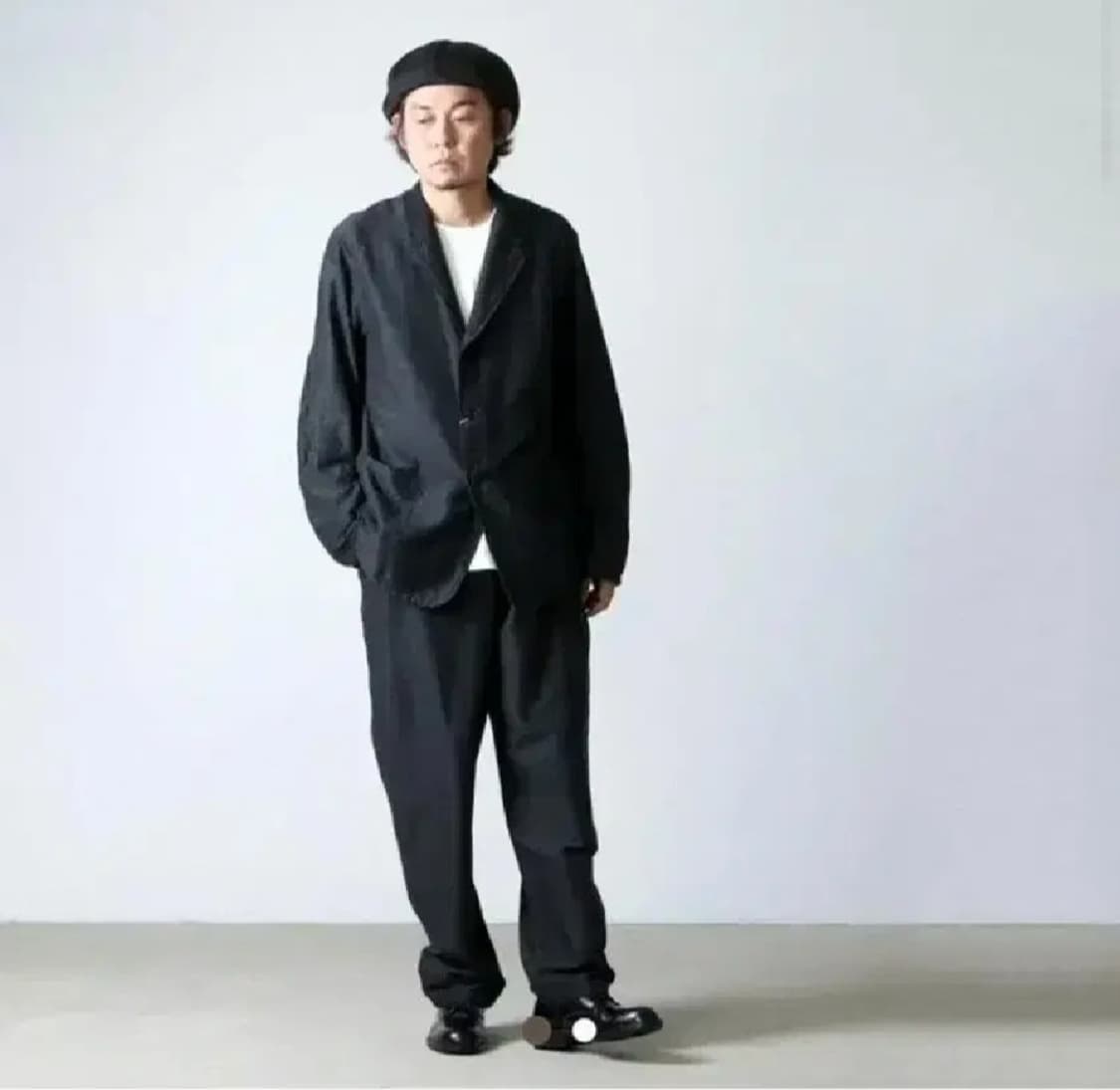 코모리 울,실크 팬츠 상품이미지5
