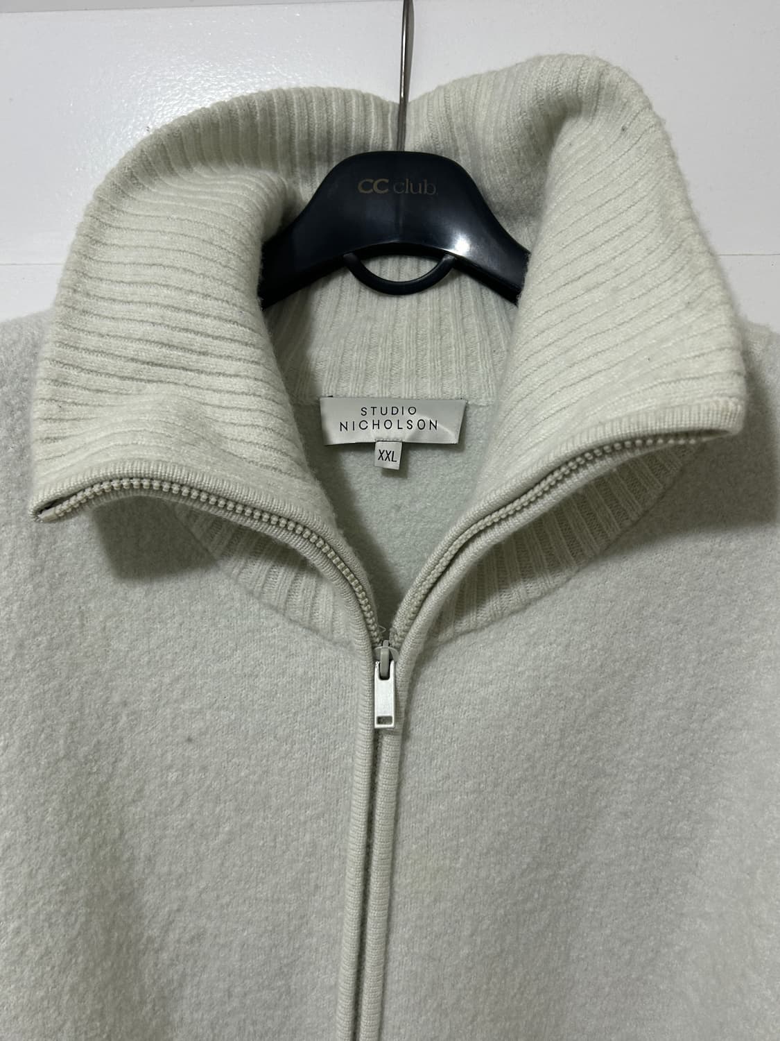 스튜디오 니콜슨 메리노 울 니트 집업 (iwaki 가디 상품이미지1