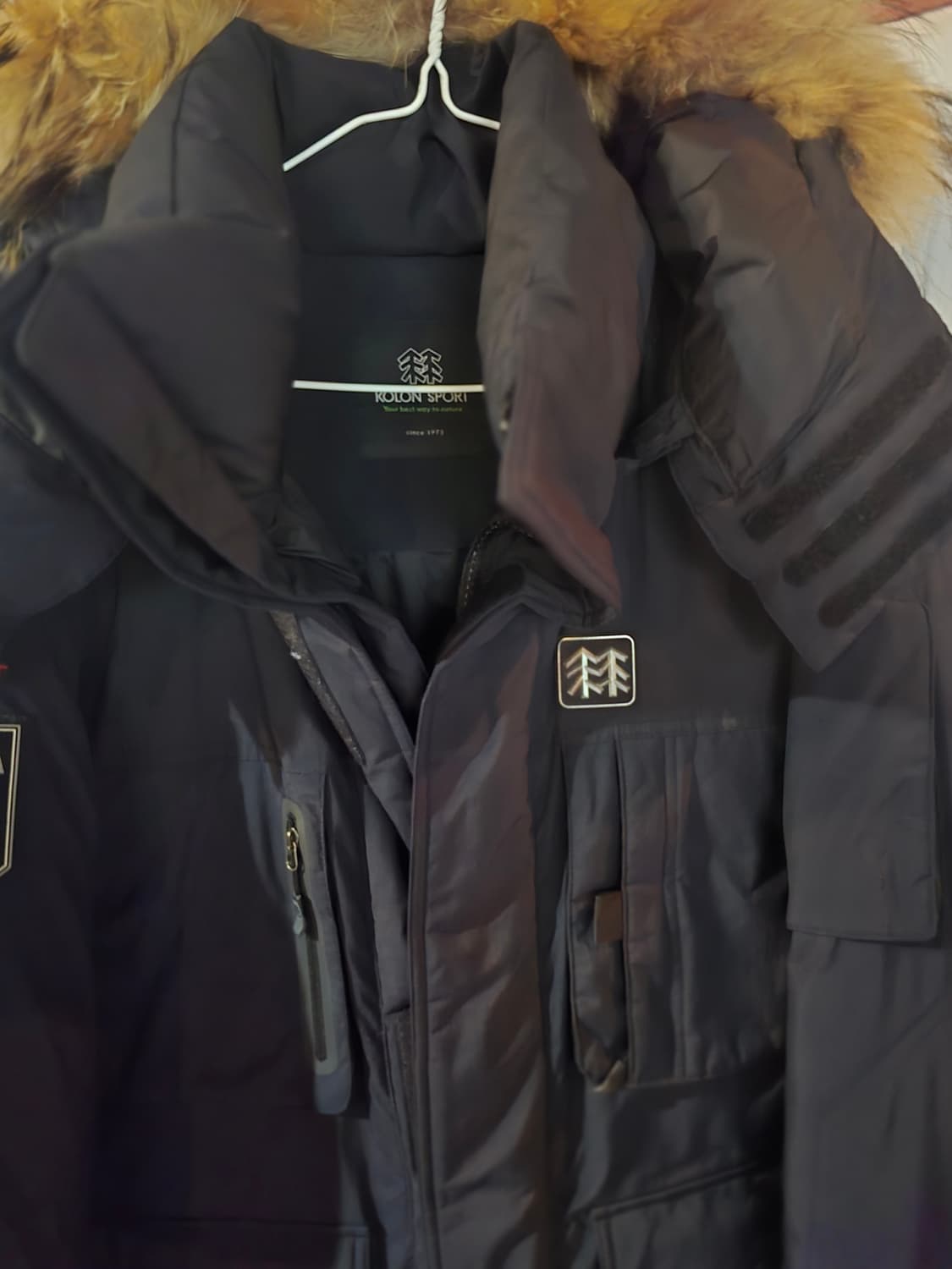 코오롱 라쿤 오리털패딩  상품이미지1