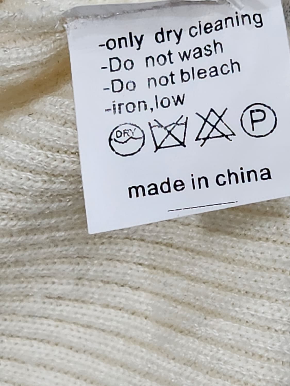 [F] 원더먼트 아이보리 카라넥 니트 가디건 상품이미지4