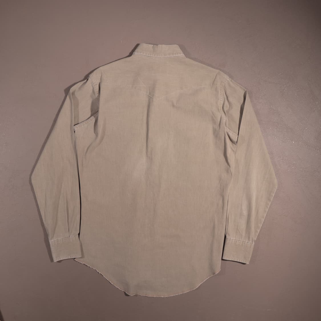 90s 랭글러 웨스턴 헤비코튼 셔츠 상품이미지7