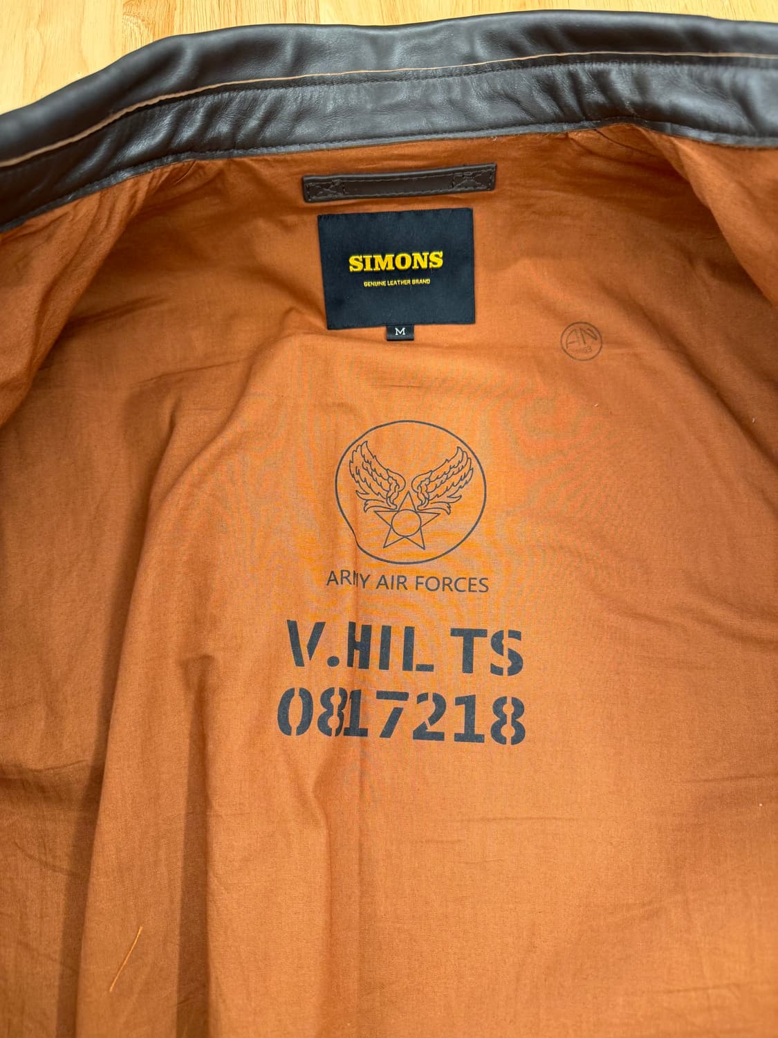 리얼시몬스 홀스하이드 A2 플아이트 자켓 상품이미지6