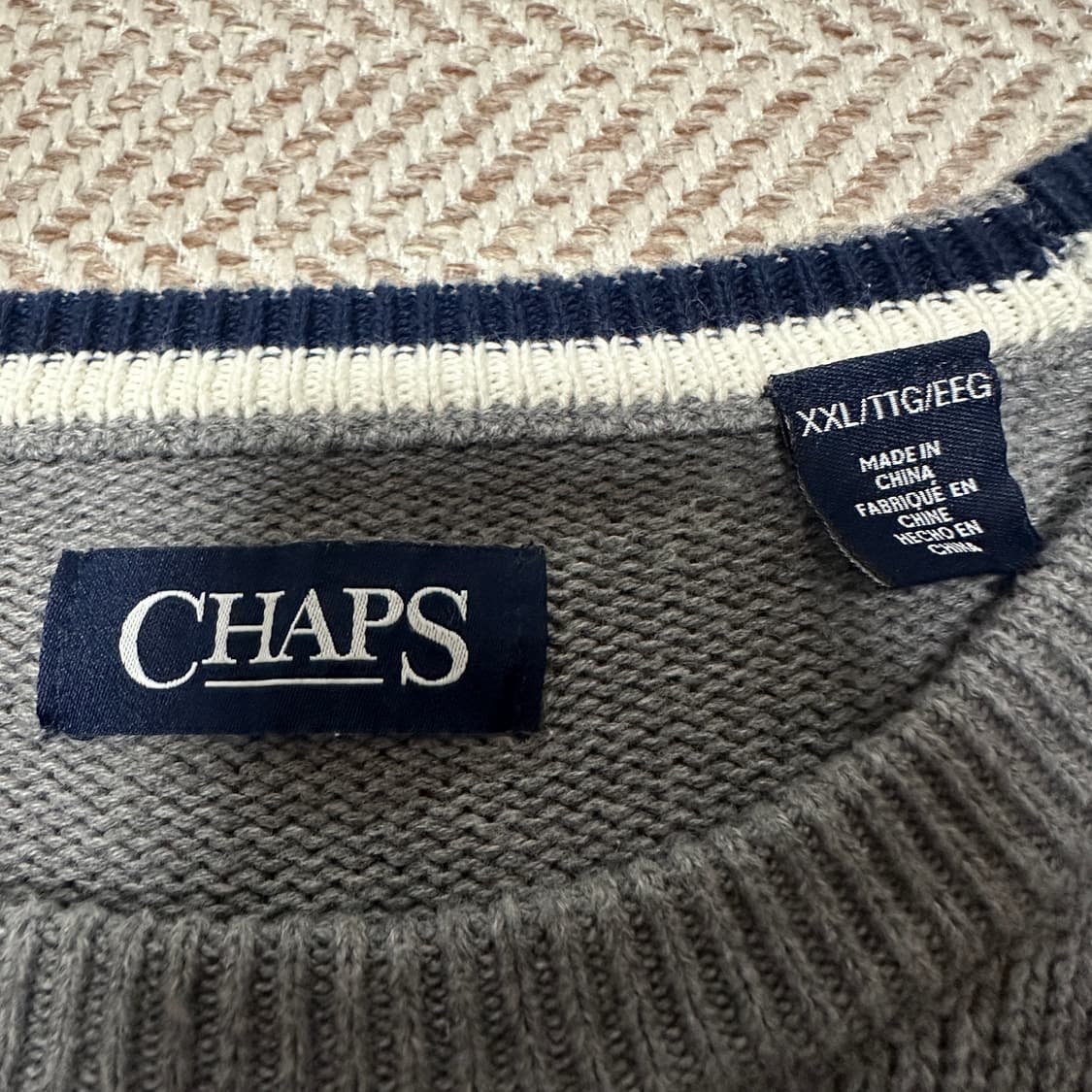 CHAPS RALPH LAUREN cotton knit 상품이미지3