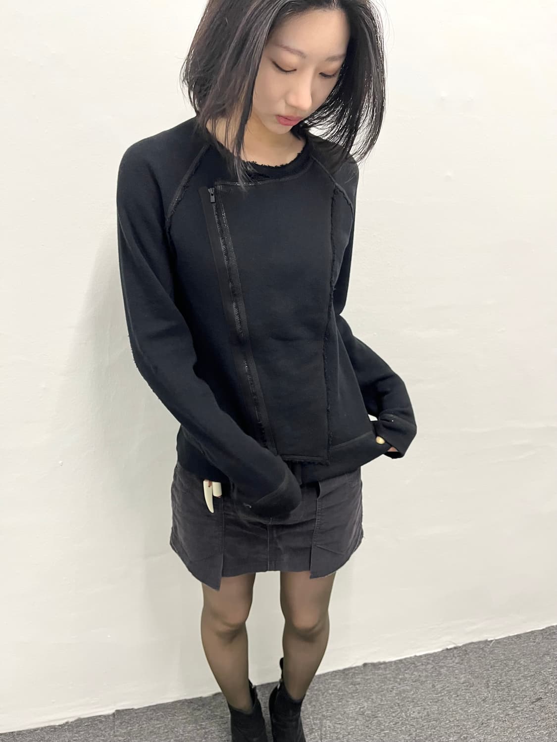 블랙바렛 코튼 라이더 재킷 상품이미지5