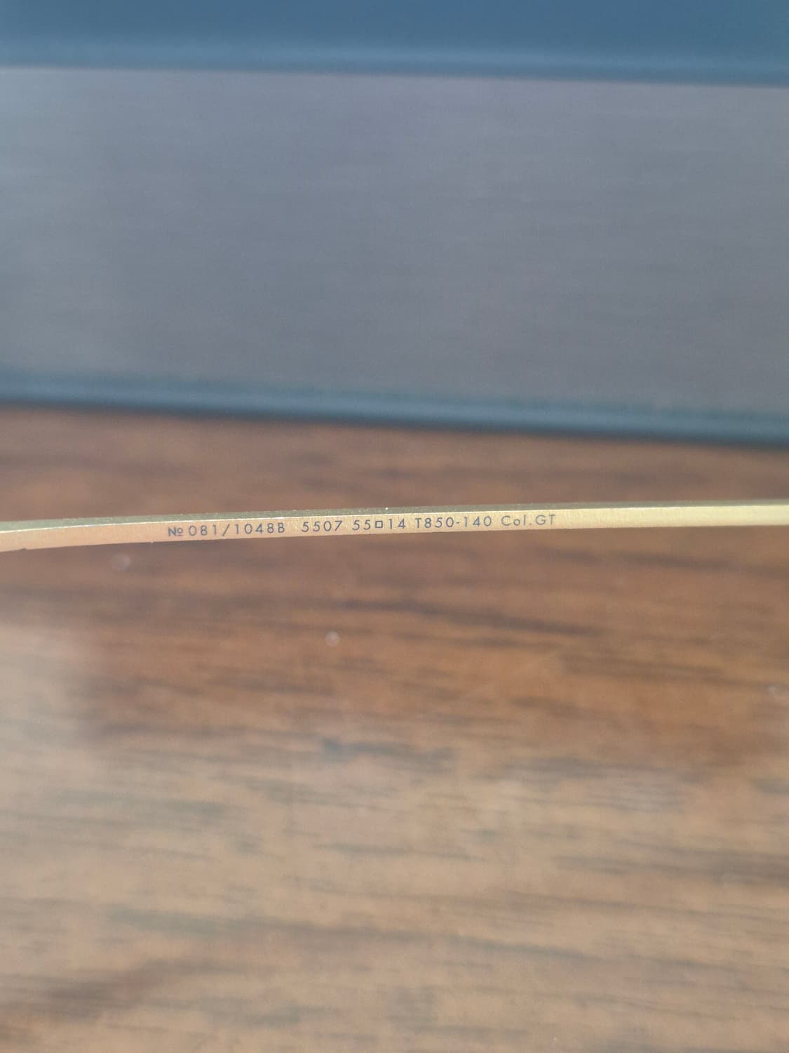 린드버그 씬타늄 5507 골드 투브릿지 안경테 상품이미지7