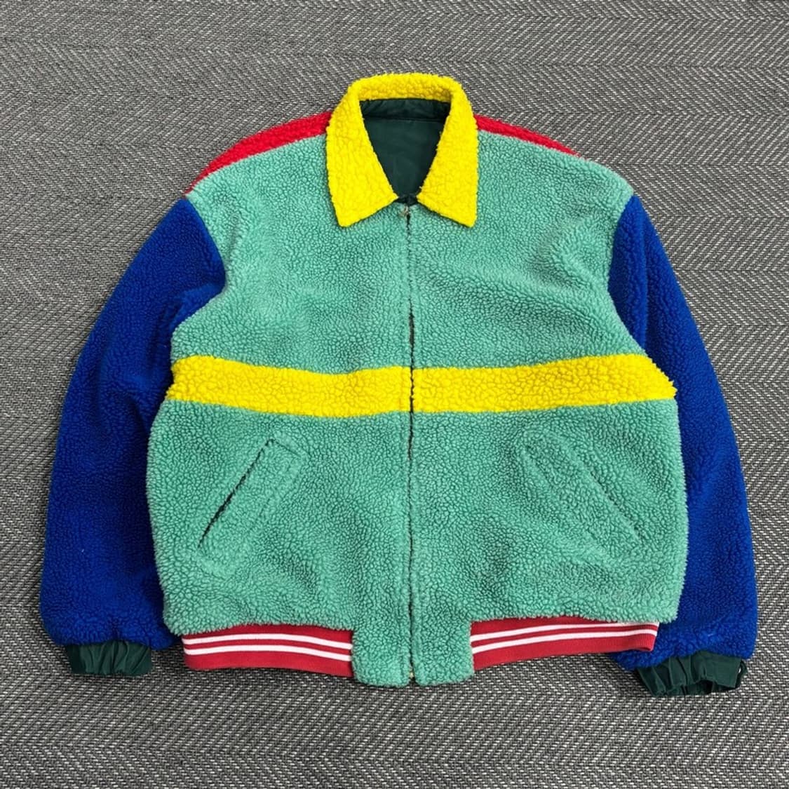 멀티컬러 플리스자켓V0477 상품이미지1