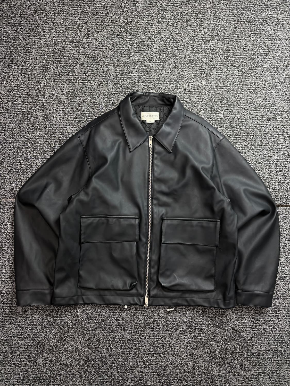 라퍼지스토어 버핑 레더 유틸리티 자켓 2116 상품이미지2