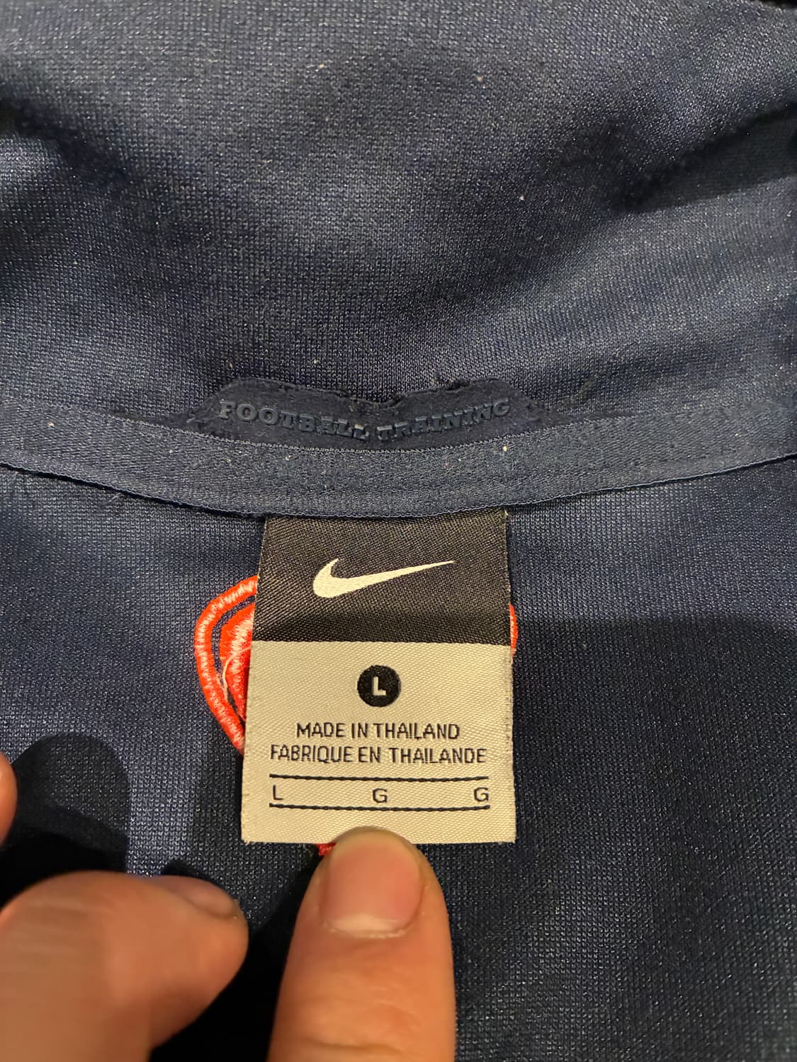 L) 나이키 바르셀로나 트랙탑 져지 네이비 상품이미지3