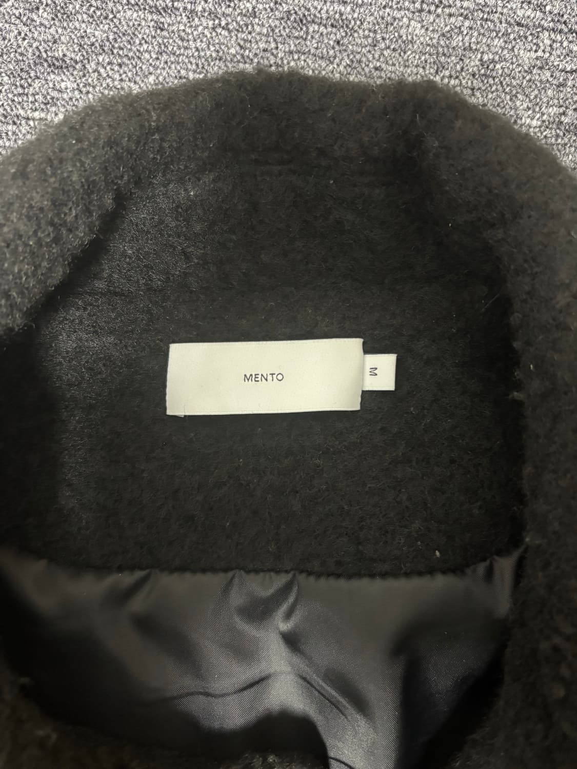 엔토 부클 울 자켓 M 상품이미지3