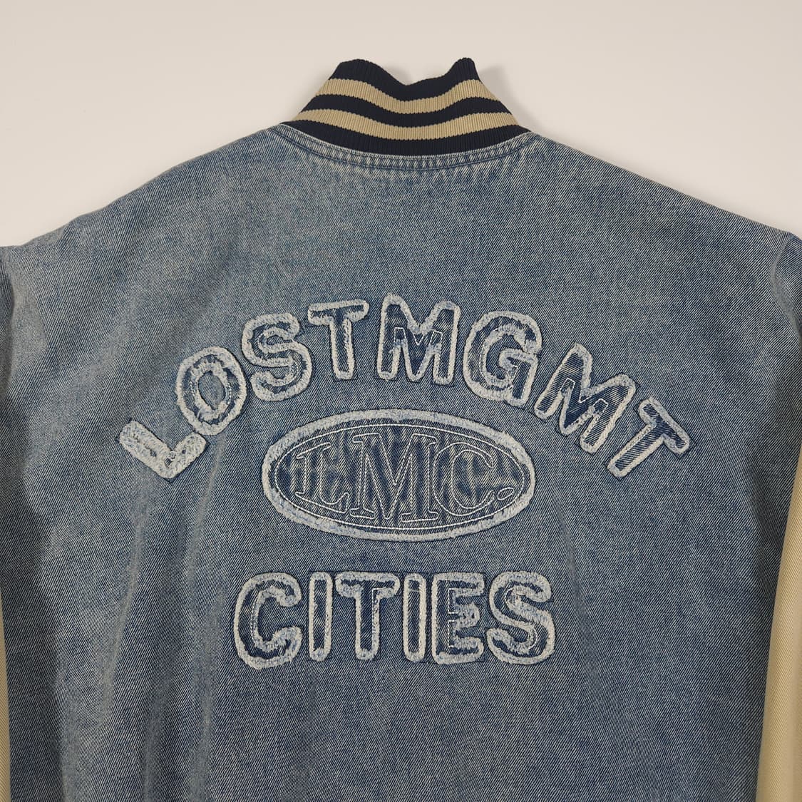 LMC 데님 바시티 자켓 상품이미지4