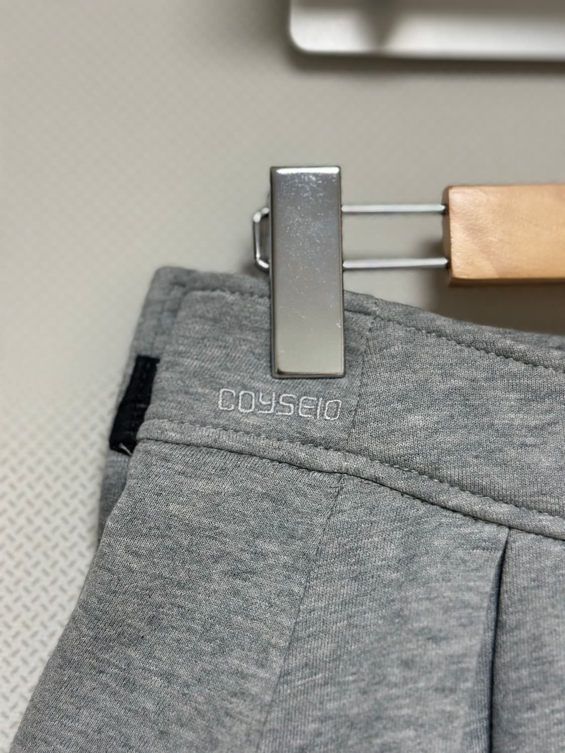 코이세이오 코지 스웻 멜란지 그레이 셋업  상품이미지8