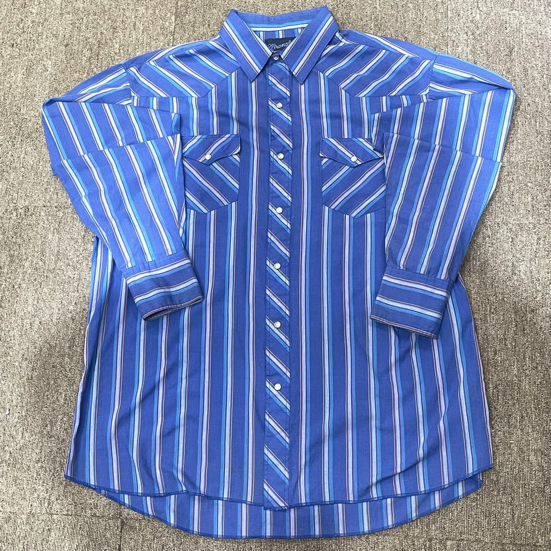 Wrangler 랭글러 스트라이프 웨스턴 셔츠 상품이미지1