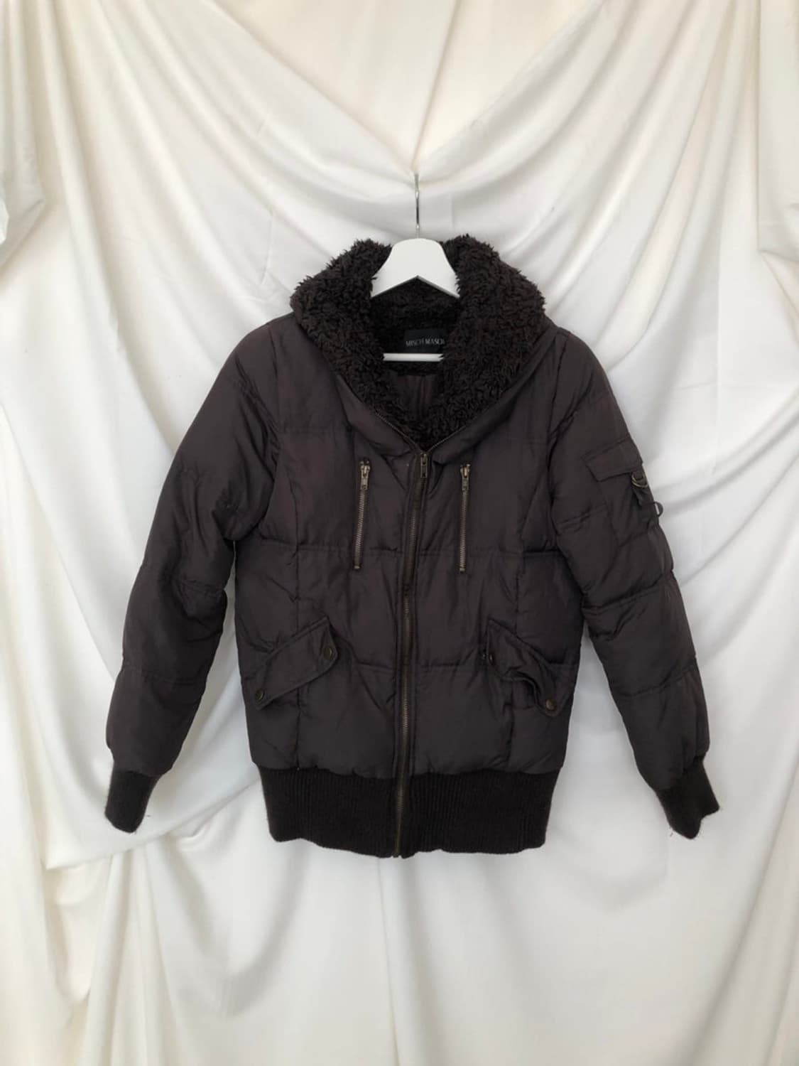 541. brown fur jumper 상품이미지1