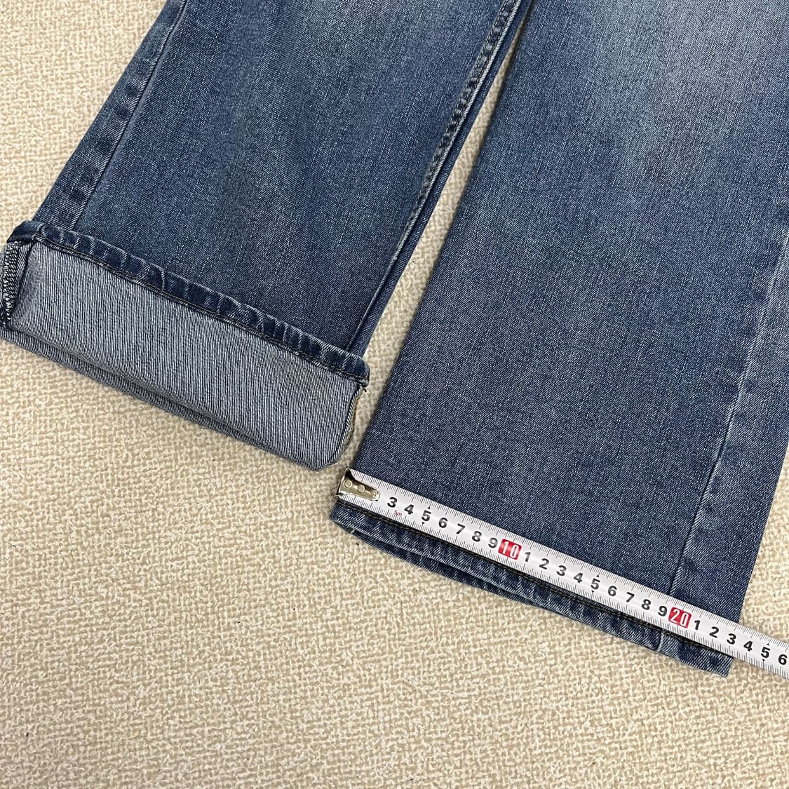 [31X30] 랭클러 어센틱스 레귤러핏 스트레이트 레그 데님 청바지 01 상품이미지8