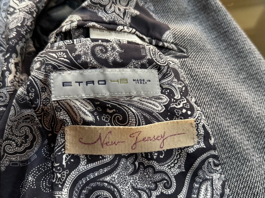 에트로 테일러드 자켓 100 상품이미지9