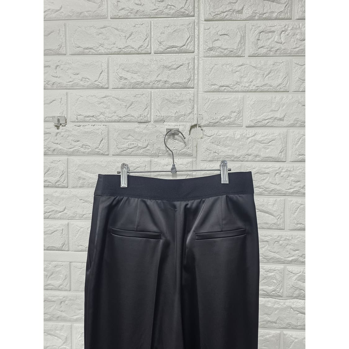 택포) 스튜디오톰보이 블랙 와이드 팬츠 28인치 상품이미지3