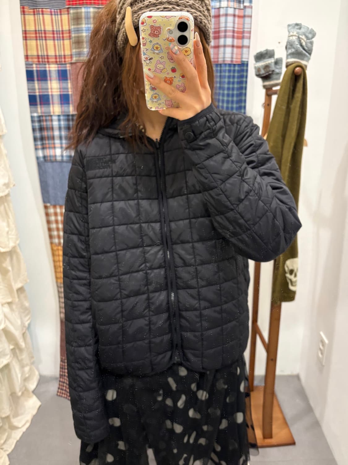 노스페이스 퀄팅 경량 패딩 상품이미지3