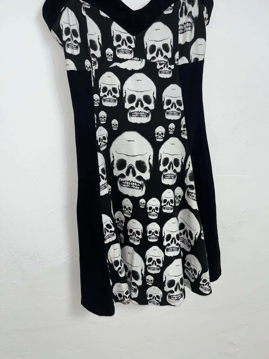 스컬 프린팅 펑크 원피스 상품이미지7