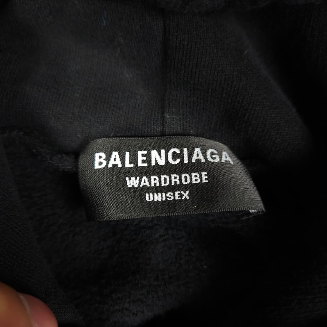 발렌시아가 퀘스트 미디움 핏 후드티 상품이미지4