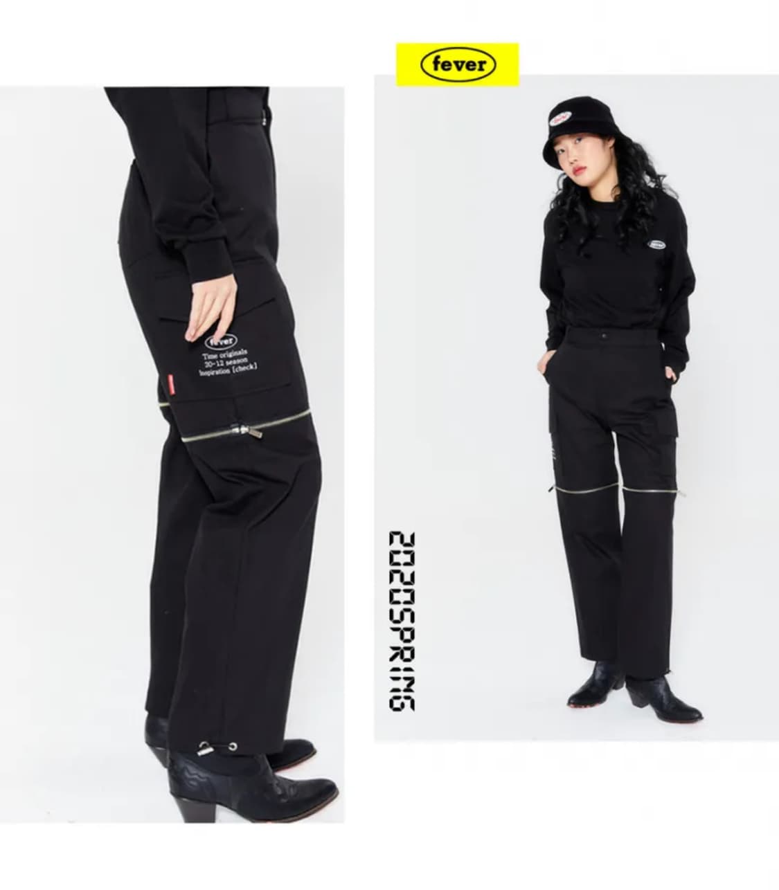 피버타임 지퍼 카고 3way 트랜스폼 팬츠 베이지  상품이미지3