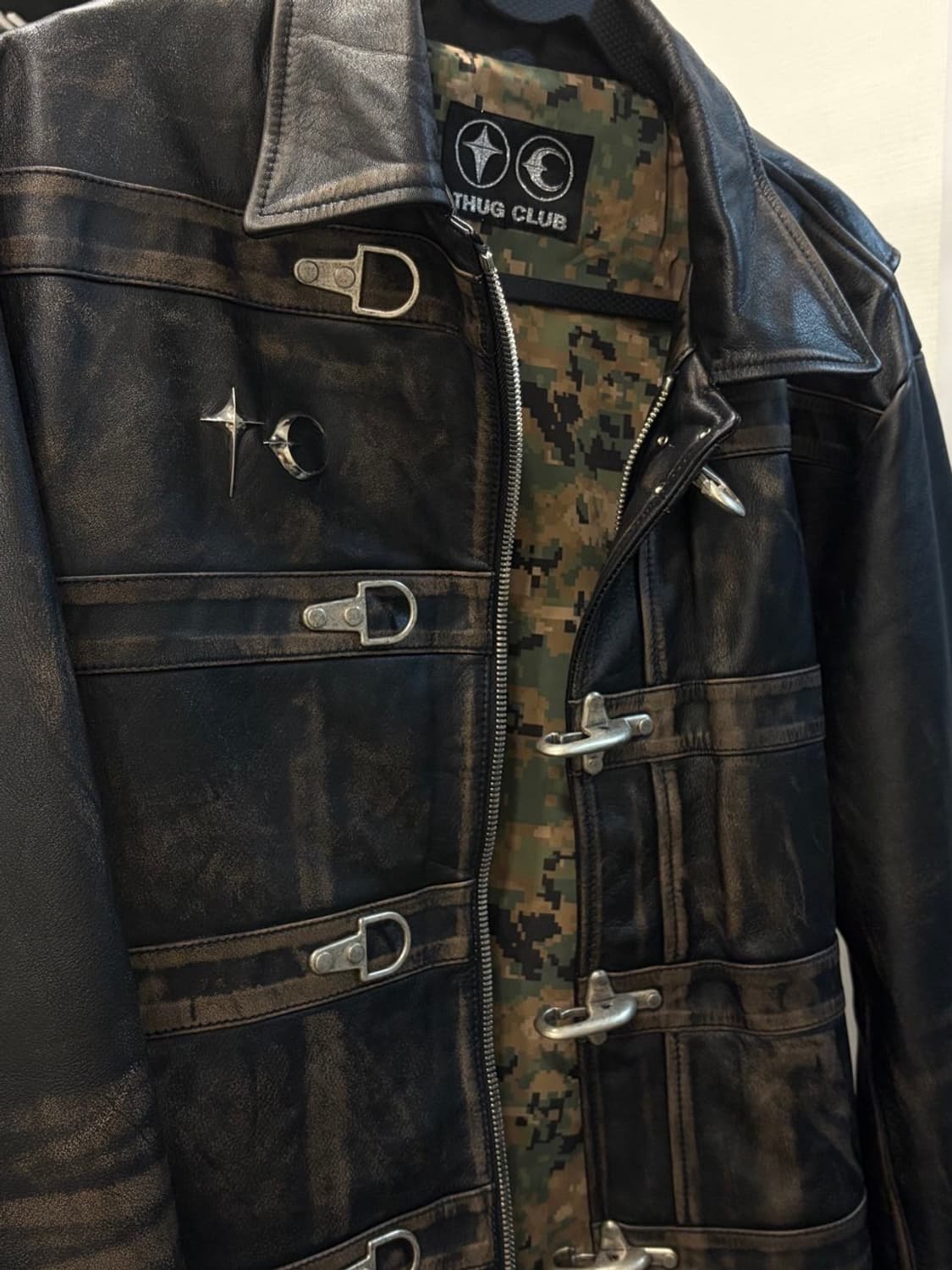 Thug club bio soldier jacket 판매합니다 상품이미지6