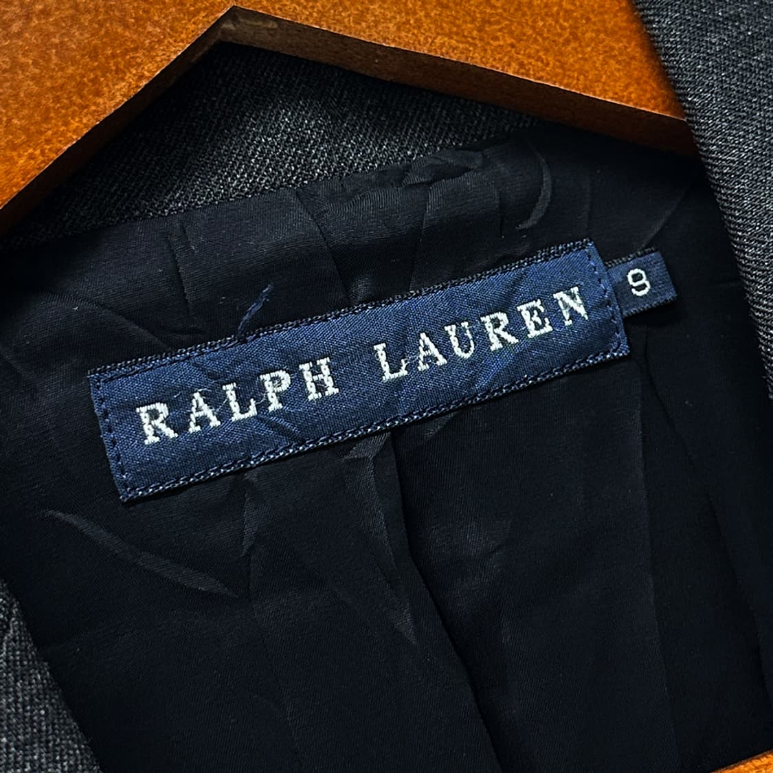 폴로 랄프로렌 울 블레이저 블레이져 자켓 차콜 그레이 여성 9 상품이미지6