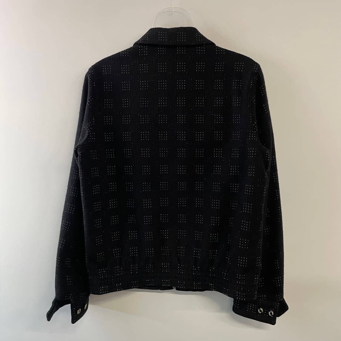 와코마리아 울 웨스턴 체크패턴 자켓 상품이미지8