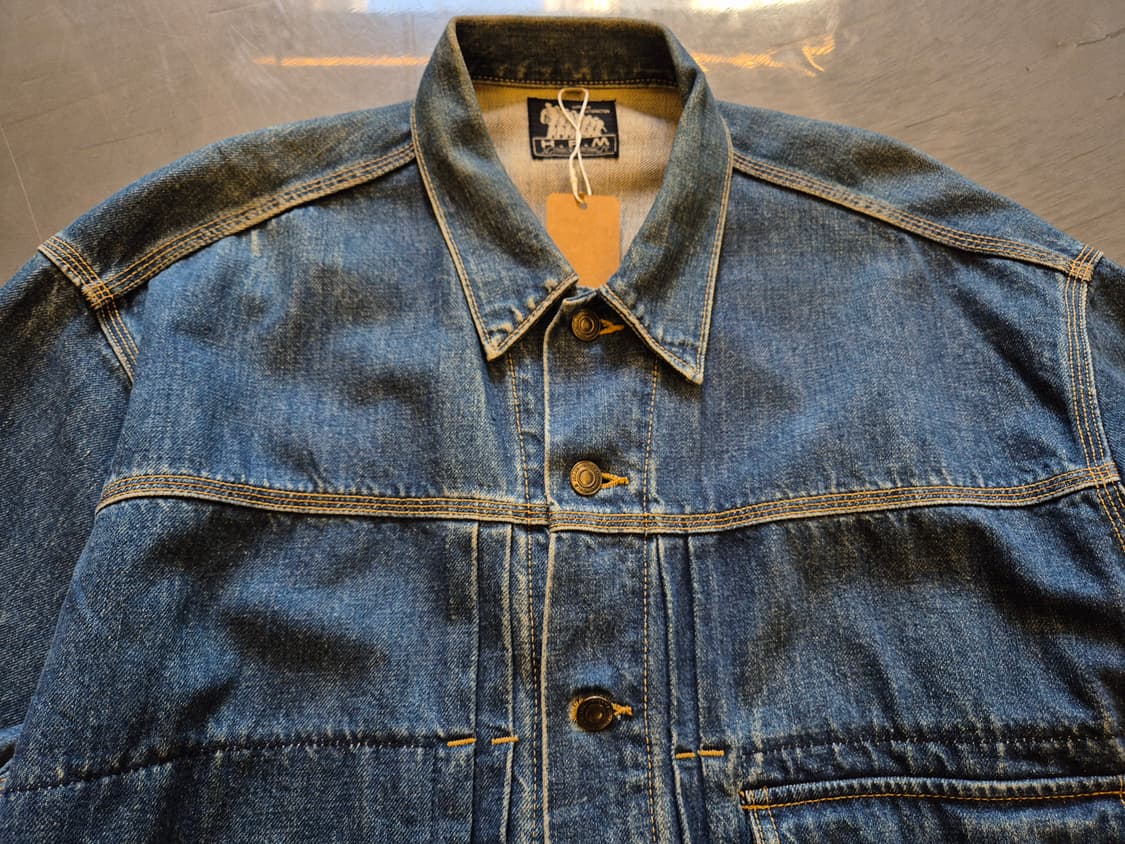 90s H.F.M 1세대 타입 데님 자켓 상품이미지3