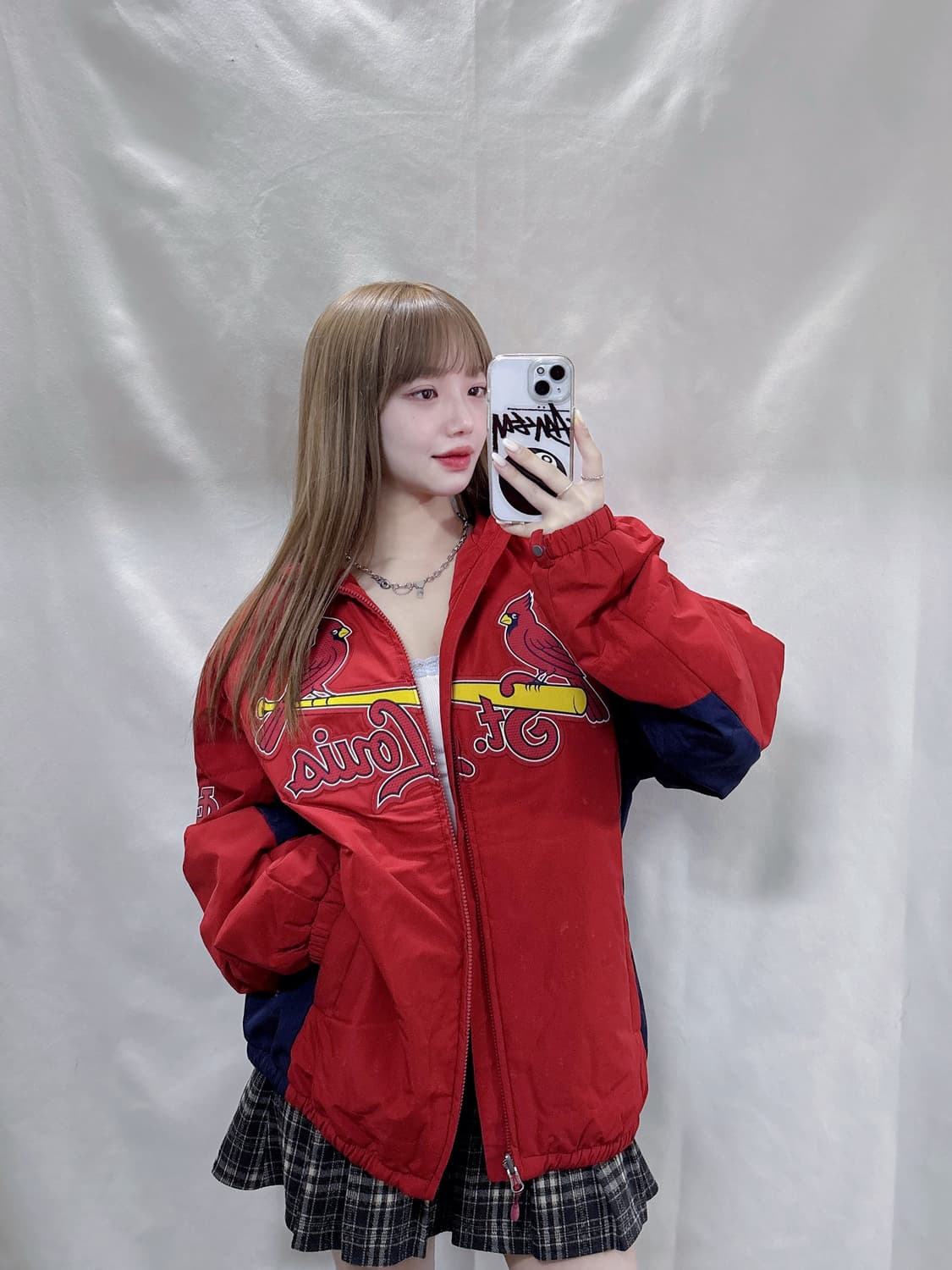 마제스틱 MLB 세인트루이스 베이스볼 자켓  상품이미지2