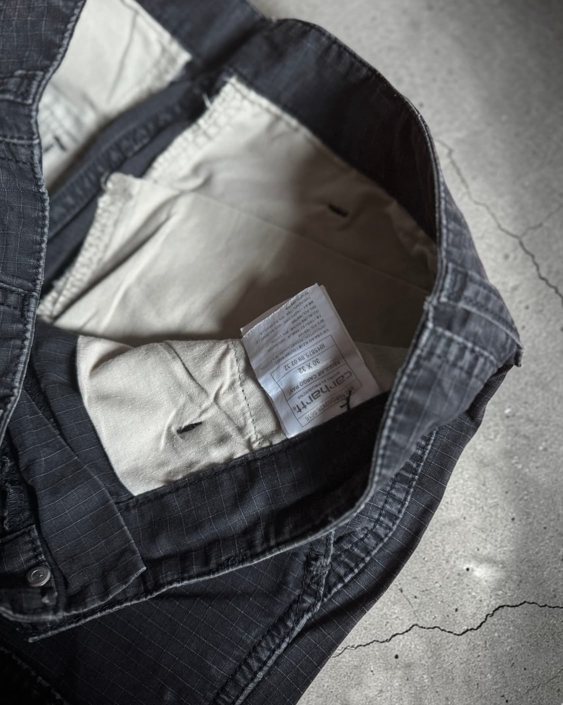 칼하트 wip 립스탑 카고 팬츠 상품이미지5