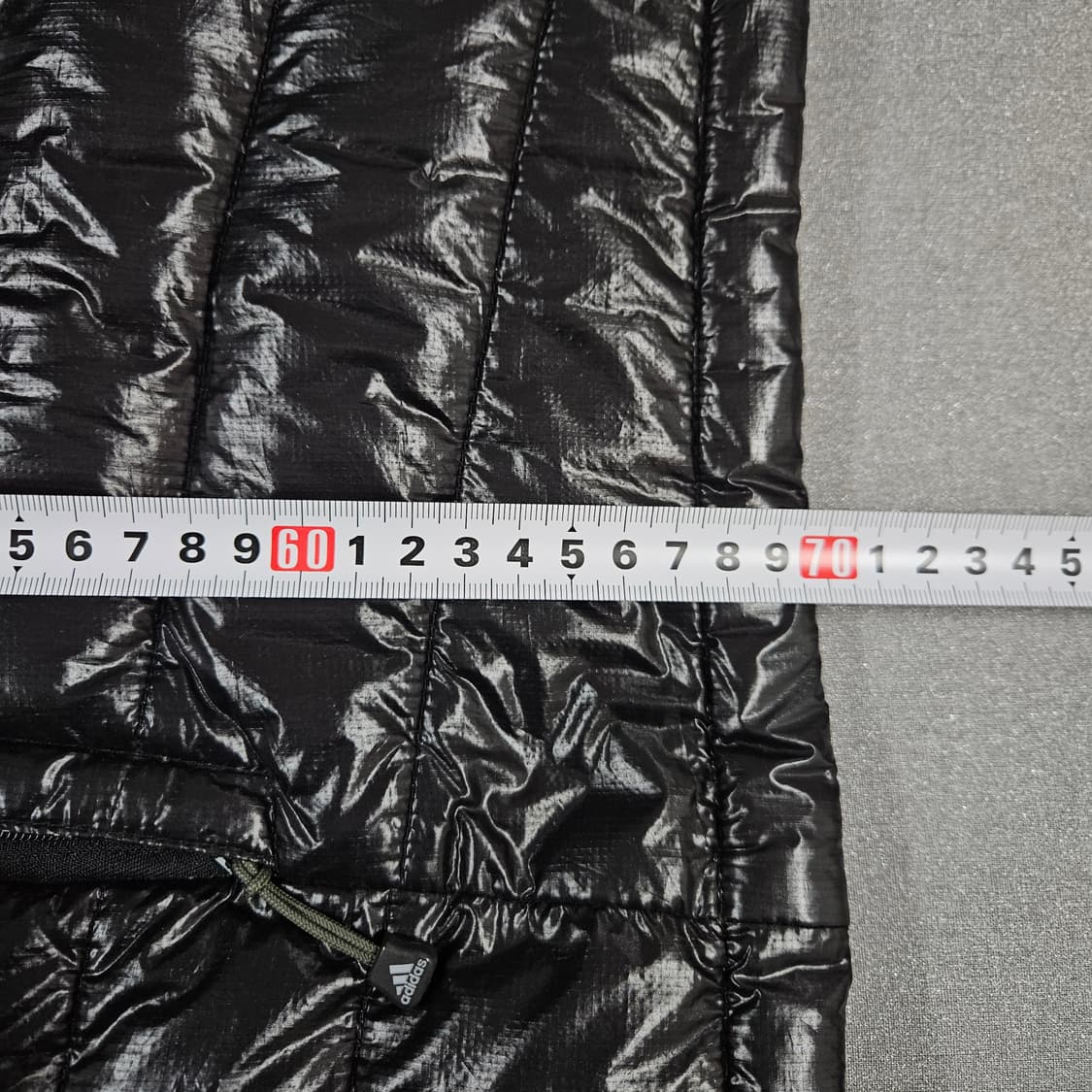 105 아디다스 유광 구스 경량패딩 상품이미지9