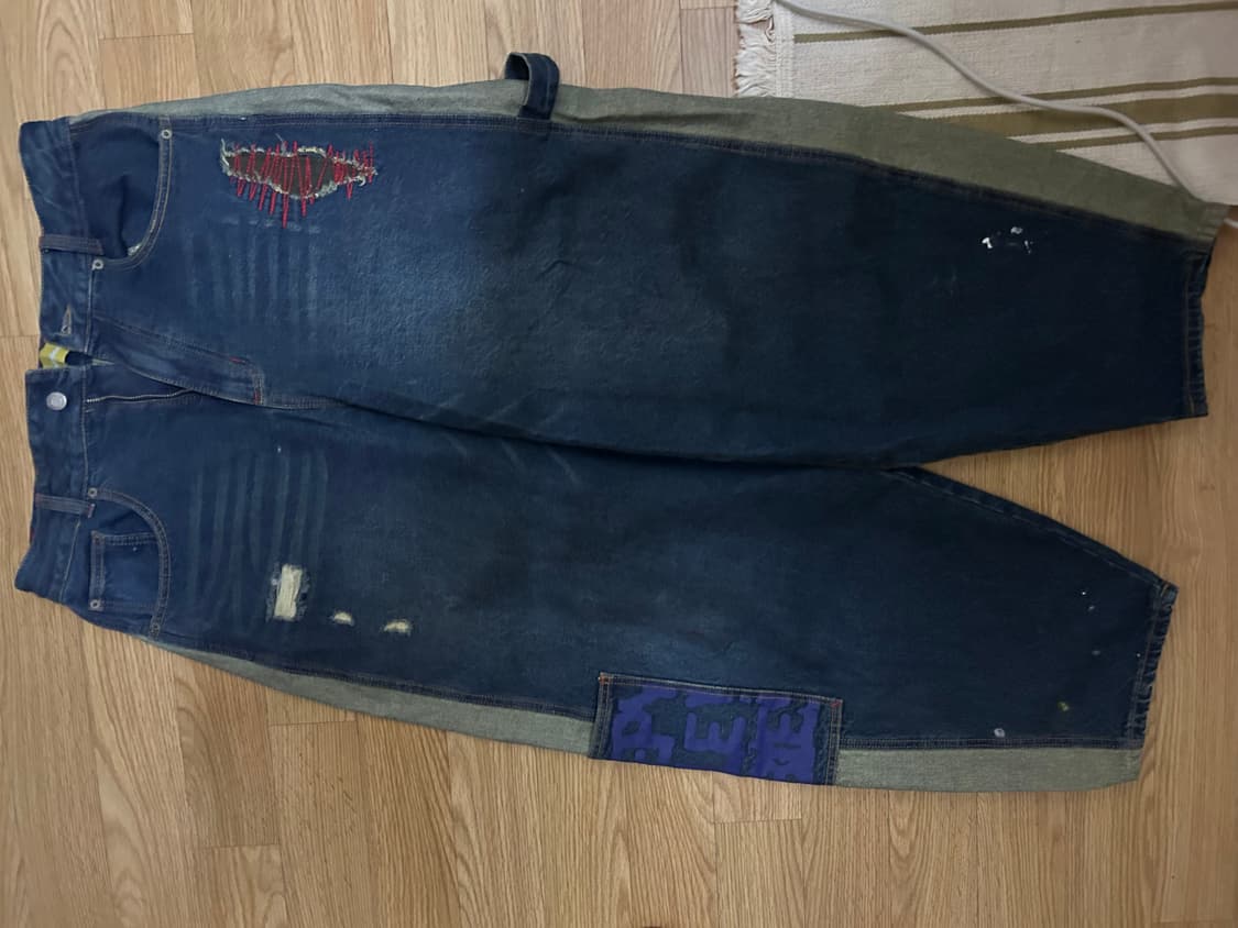 메인부스 벌룬 데님팬츠 3사이즈 판매합니다 상품이미지3